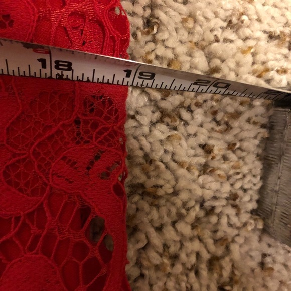 Brand 🆕 Beautiful Red Lace Dress - Picture 7 of 8